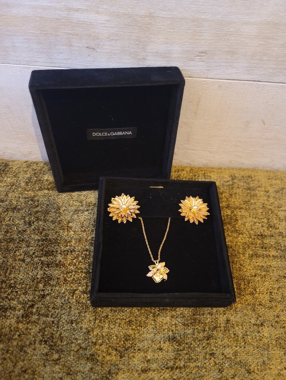 Vintage Dolce & Gabbana Clip On Earrings